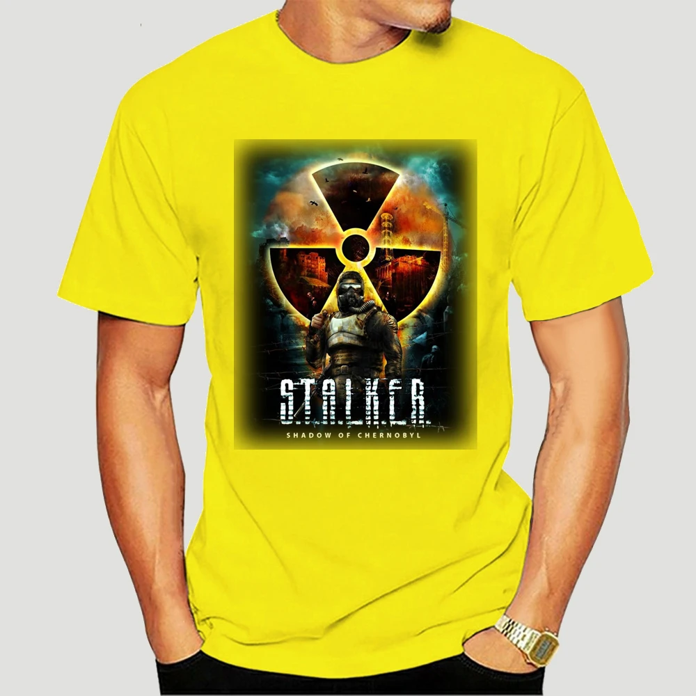 

Camiseta del juego Stalker para hombre, camisa de manga corta de algodón, talla grande, personalizada, 672x