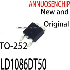 50PCS New and Original  LD1086DT50TR TO-252 DPAK LD1086DT50