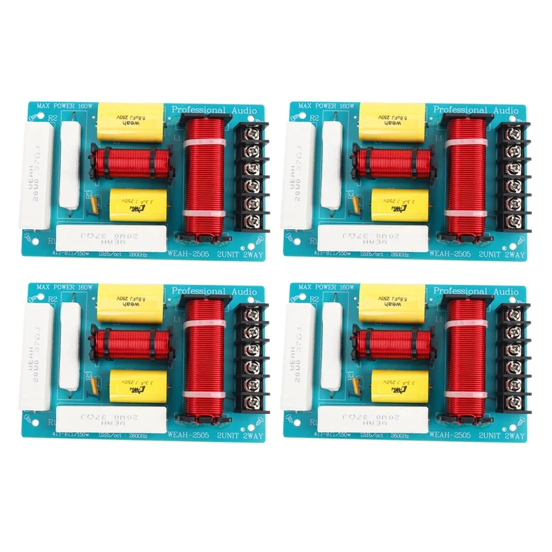 

4X200 Вт спикер кроссовер 2 Way High-Low 8 Ohm делитель частоты для 10-дюймового динамика