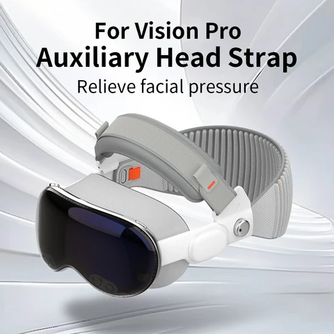 Для повязок на голову Vision Pro, удобный регулируемый ремешок на голову, уменьшает распределение давления на голову, декомпрессионная повязка на голову, аксессуары
