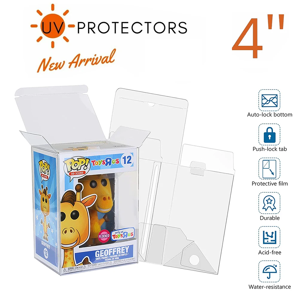 S Pet Transparent Plastic Sleeve Box