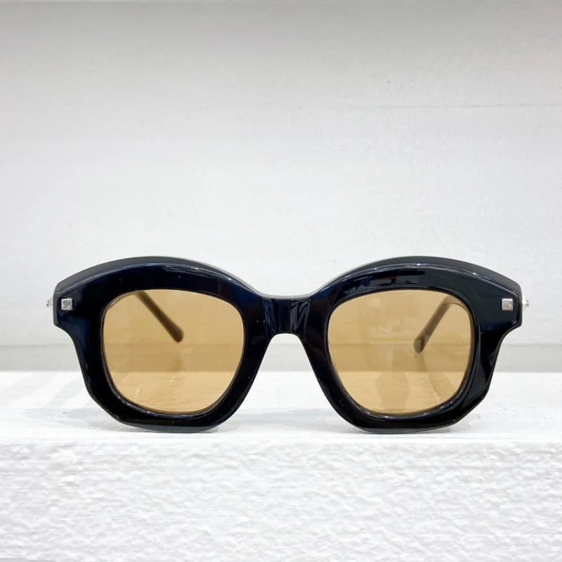 Maske J1 Необычные дизайнерские ацетатные солнцезащитные очки для мужчин роскошные