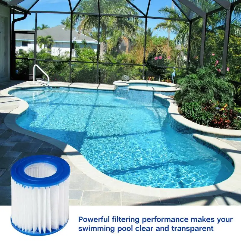 

Многоразовый моющийся Поролоновый фильтр для бассейна, картридж для чистки типа H, Прямая поставка