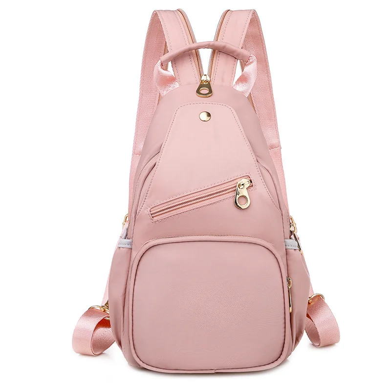 

Women Small Backpack Ch Bag Sling Backpack Casual Travel Bag Simple Oxford Bagpack Crossbody Ch Bag For Go Out Shopping