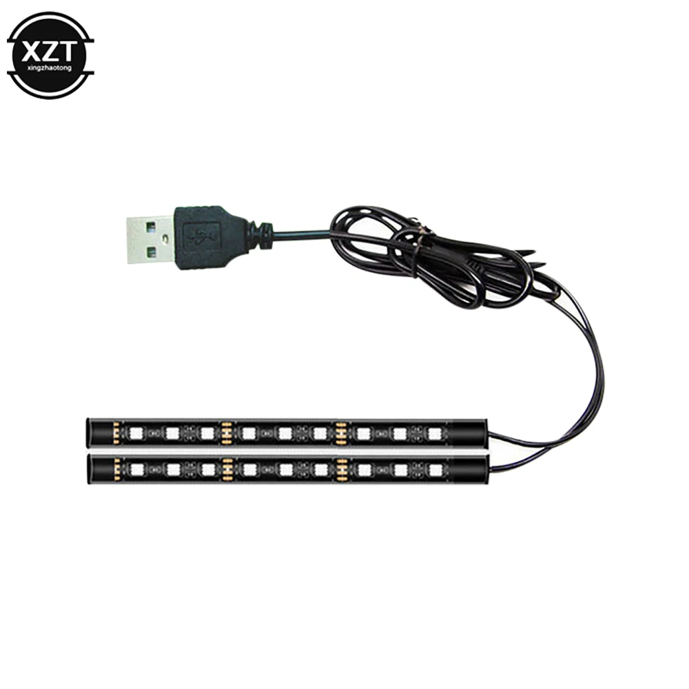 

Хит продаж, подставка под ногу с Usb, декоративная атмосфера, неоновые полоски, разноцветные стропы, декоративные лампы для салона автомобиля...