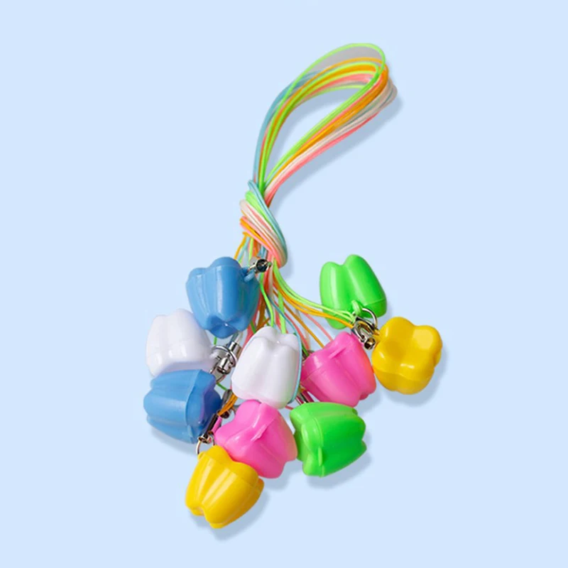 5 шт./компл. коробка для детских зубов в форме зуба детский органайзер молочных