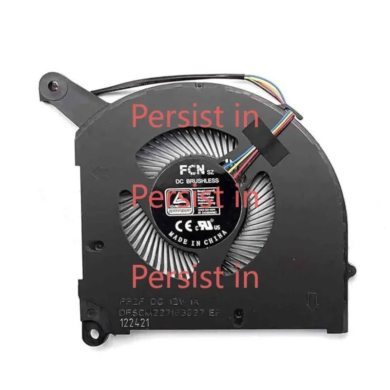 Новый вентилятор процессора и графического для Gigabyte Aero 16 17 KE5 XE5 YE5 KE4 XE4 RP86YE RP87YE5