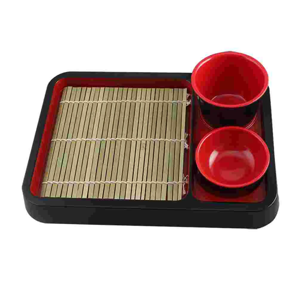 

Utensil Tray Wood Serving Tray Afternoon Tea Tray 25X18CM Serving Tea Tray Ottoman Tray Snack Plate Sushi Serving Tray