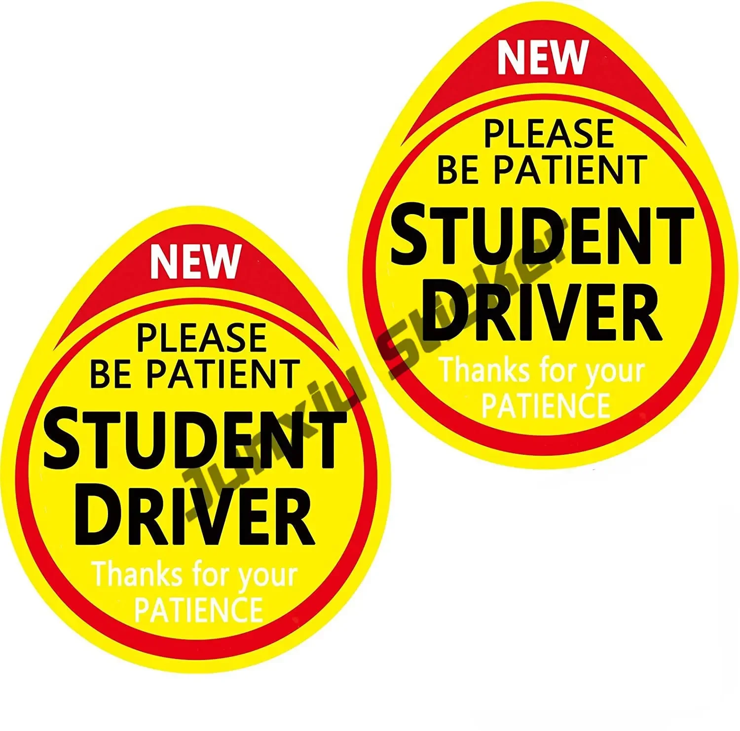 2 шт. светоотражающие наклейки на автомобиль