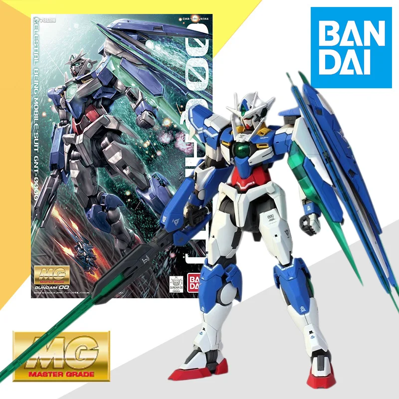 

Bandai 1/100 мг мастер-класс GUNDAM 00 QAN[T] набор моделей в сборе аниме экшн-фигурка в сборе игрушка подарок для ребенка