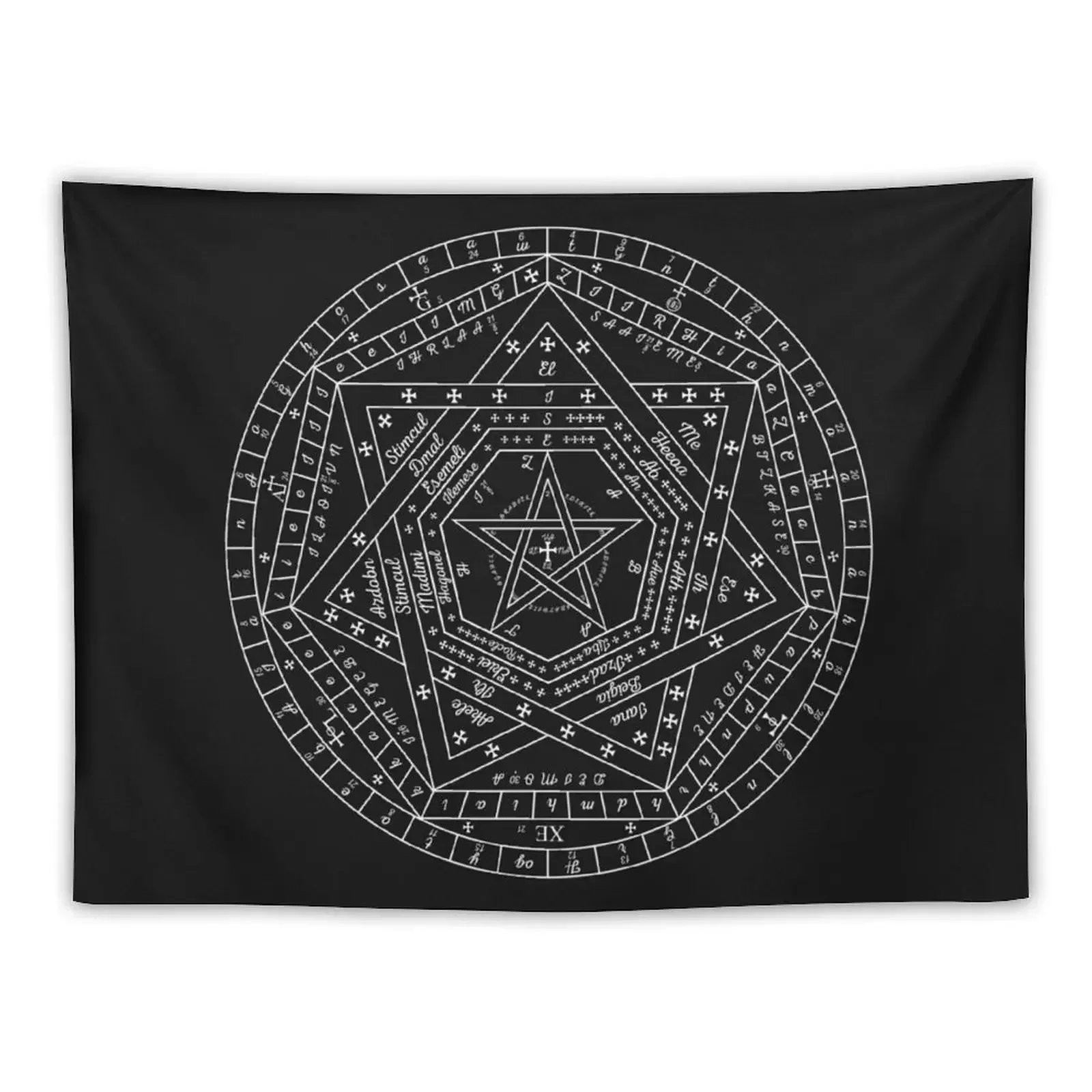 Sigillum Dei Aemeth гобелен эстетические украшения для комнаты гобелены