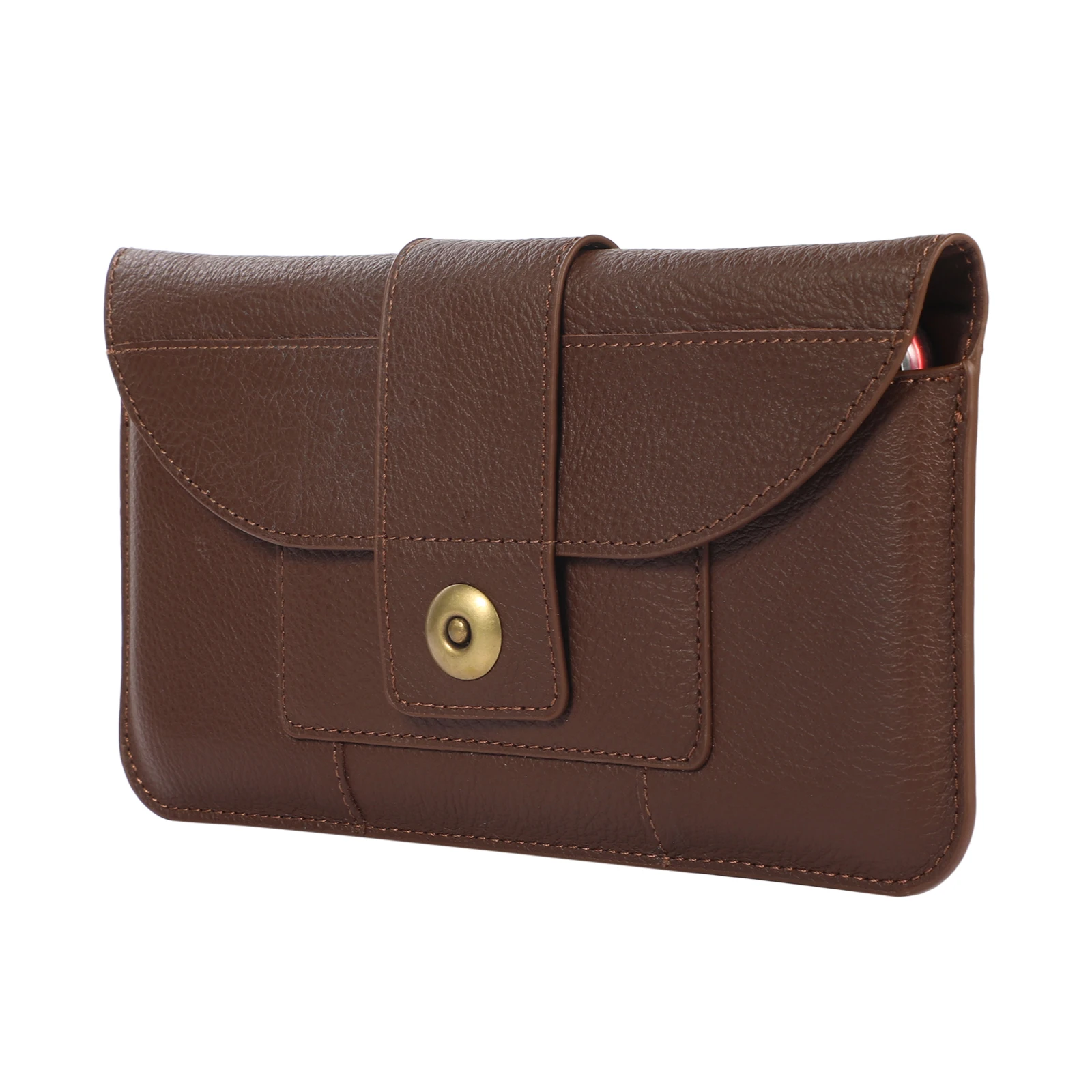 Мужская поясная сумка из натуральной кожи с зажимом для ремня телефона чехол Oppo