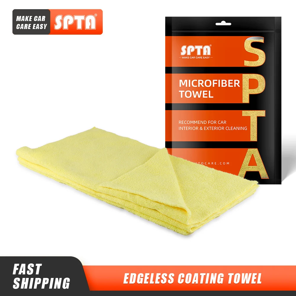 

SPTA GSM320 Microfiber Edgeless Coating Towel Car Washing TowelCar Care Cloth Auto Cleaning Drying Cloth