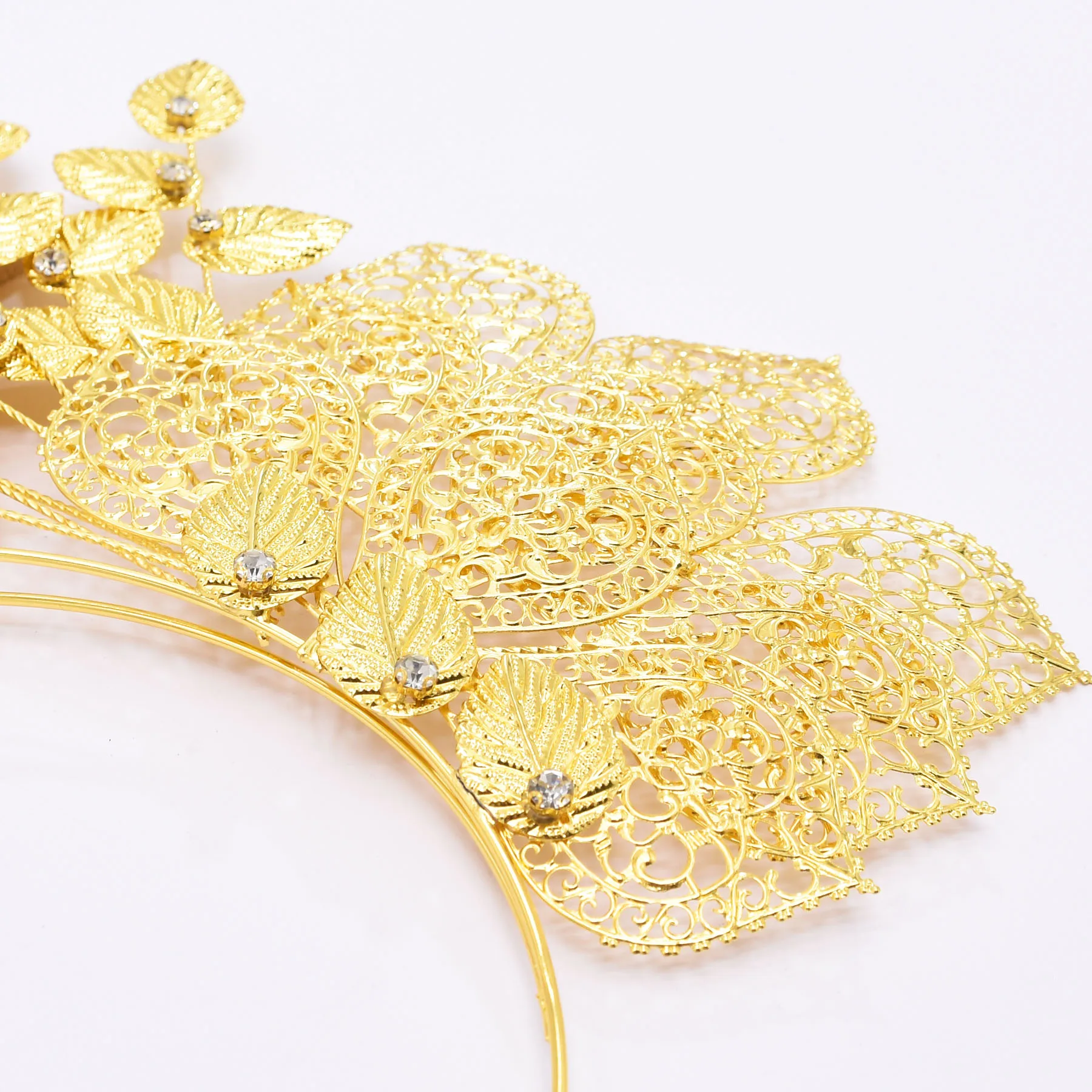 Железная регулируемая повязка на голову металлический обруч украшение для волос