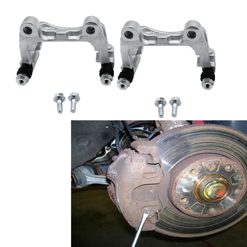 

Rear Left Right Brake Caliper Brackets Replacement for A3 GOLF MK5 MK6 SEAT ALTEA 1K0505435M 1K0505436M