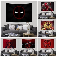 bandai deadpool printed large wall tapestry home decoration hippie bohemian decoration divination wall art decor