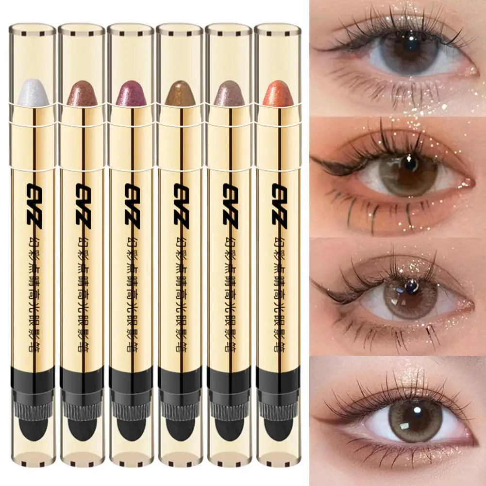 Eyeshadow Pencil Waterproof Glitter Matte Nude Pigment Cosme