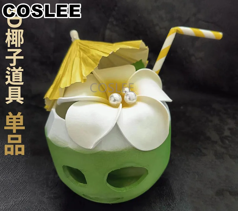 COSLEE Identity V Patricia Dorival Coconut Fragrance Праздничный Косплей Костюм Игровой Прекрасная
