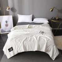 new nordic ins washed summer cool quilt air conditioning quilt single ice silk double thin quilt throw blanket luxury bedding