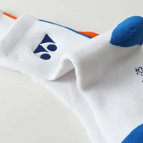 Профессиональные носки для бадминтона YONEX 19001LCW, прочные, толстые, нескользящие, дышащие, с полотенцем, спортивные носки с уткой-мандаринкой