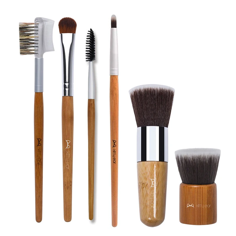 

Кисть для макияжа Кабуки, 1 шт., для основы, пудры, бровей, теней для век, искусственная Кисть для макияжа, синтетический консилер для волос, контур, красота