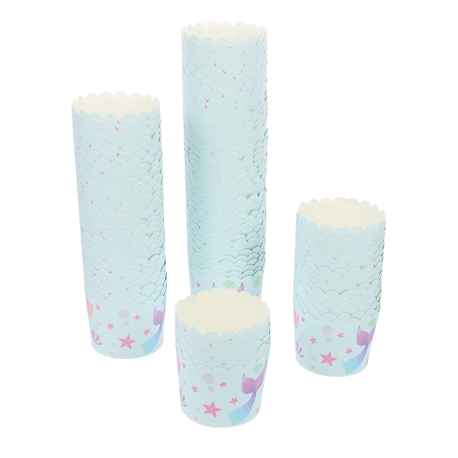

100Pcs Useful Practical Convenient Creative Delicate Cake Cups Cake Cups for Home