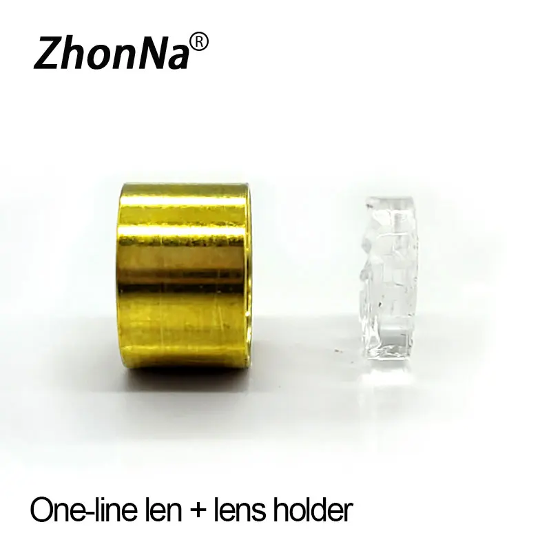

9 мм оптический фокусирующий держатель линзы, медный корпус, профессиональный диодный фокус, лазерная головка, аксессуары для линз 8 мм Cross/One Word Line