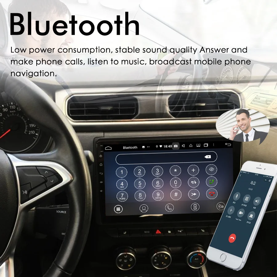 Автомагнитола на Android 13 стерео аудио плеер мультимедийный GPS для Renault Duster HM 2 II 2020