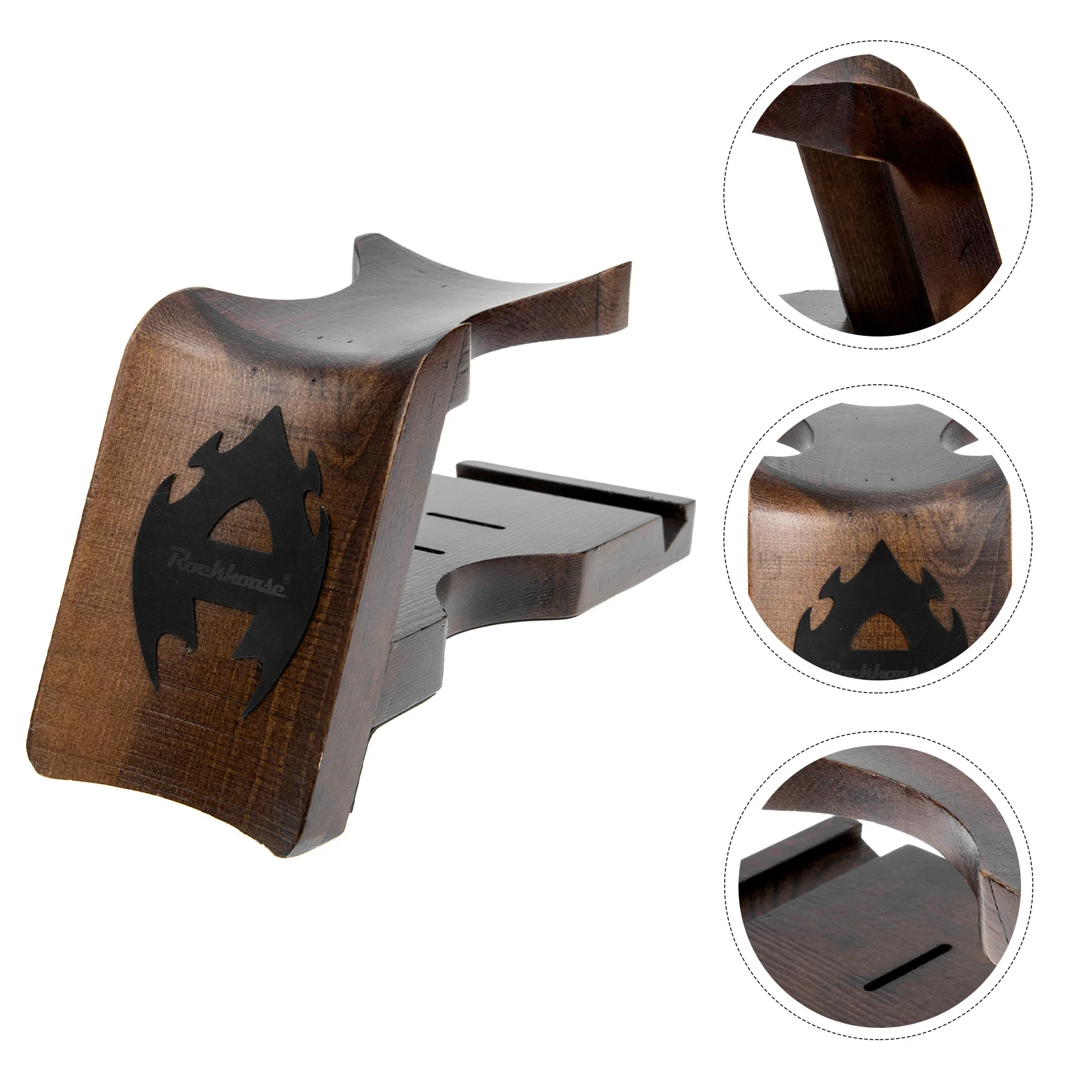 

Bassinet Stand Simple Guitar Neck Acoustic Rest Tool Electric Rack Pillow Instrument Accessory Repairing