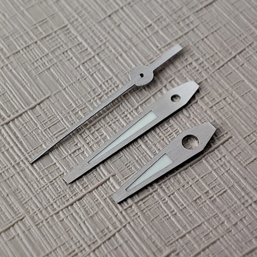 Аксессуары для часов NH35 зеленые светящиеся стрелки с проволочным рисунком