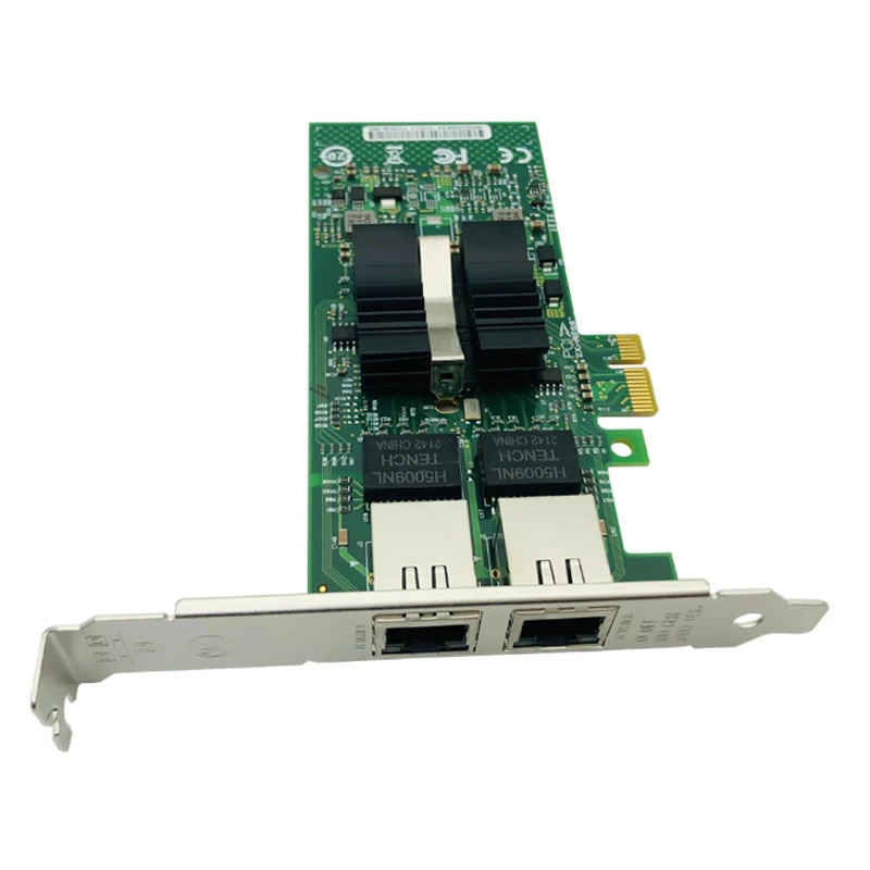 NEW PCI Express Network Card 82576 EB/GB Dual Port PCIE X1 Gigabit Ethernet 10/100/1000Mbps LAN Adapter Controller Wired E1G42ET images - 6