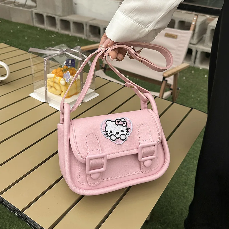 Аниме Hello Kitty Kuromi Cinnamoroll диагональная сумка на плечо модные сумки одно женская
