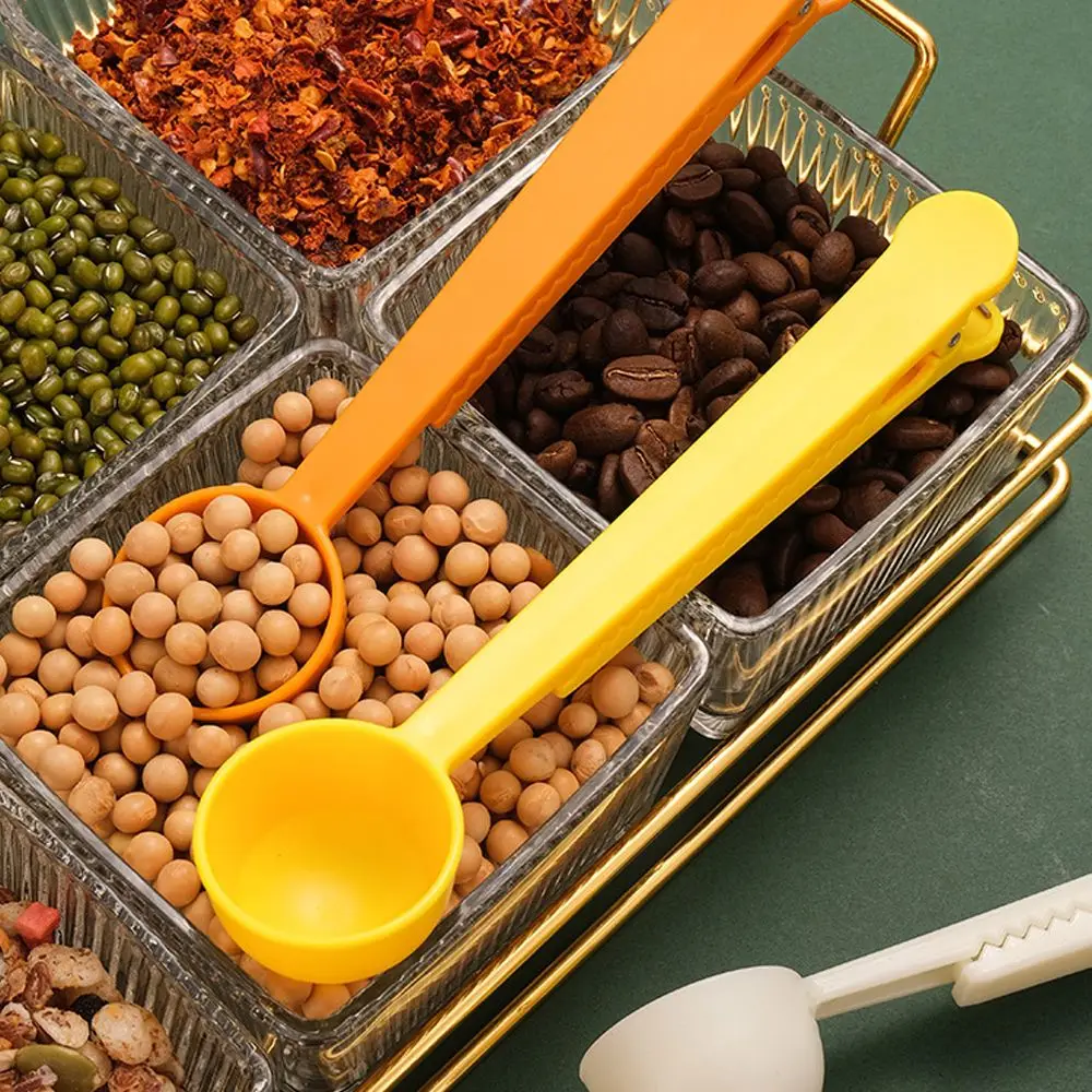 

Home & Living Gadgets Kitchen Tools With Long Handle Bag Clips Sealing Clip Coffee Measuring Spoon Coffee Scoop