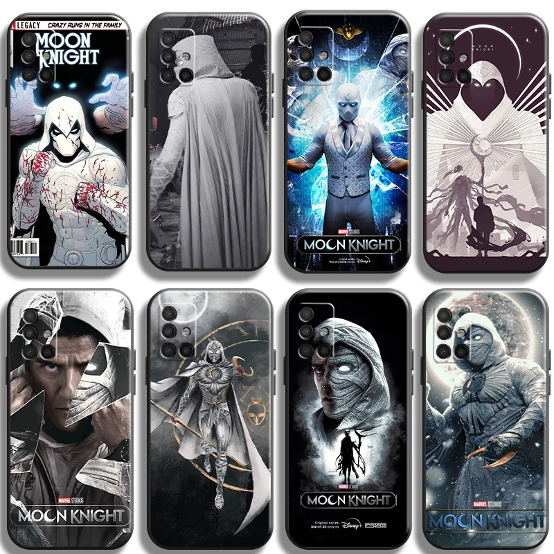 

Marvel Moon Knight Phone Cases For Samsung S20 FE S20 S8 Plus S9 Plus S10 S10E S10 Lite M11 M12 S21 Ultra Coque Original