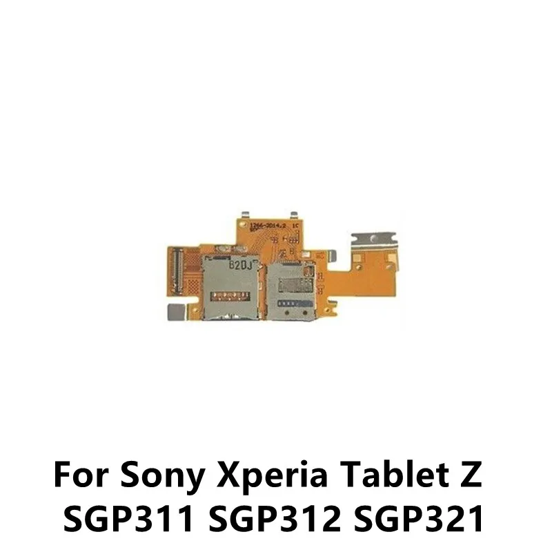 Для Sony Xperia Tablet Z SGP311 SGP312 SGP321 держатель для SIM-карты слот Гнездо ридер лоток гибкий кабель лента