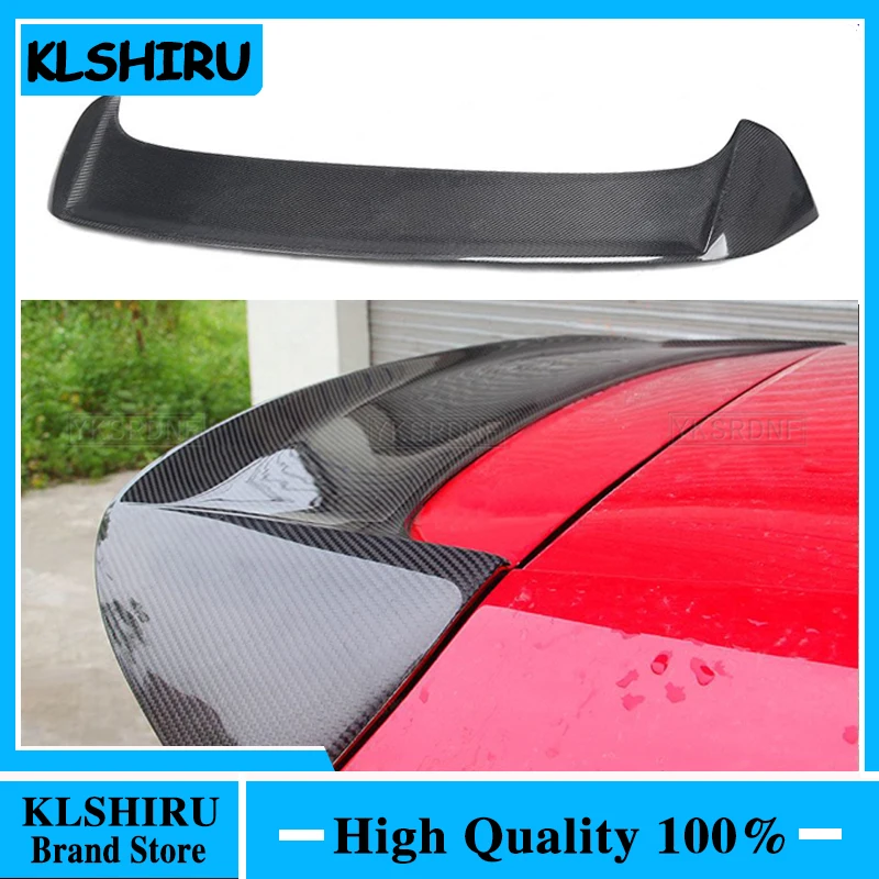 

Golf 6 REVOZPORT Styling Carbon Fiber Rear Roof Lip Spoiler Wing For Volkswagen VI MK6 Standard Bumper(Not GTI Not R)2008-2012