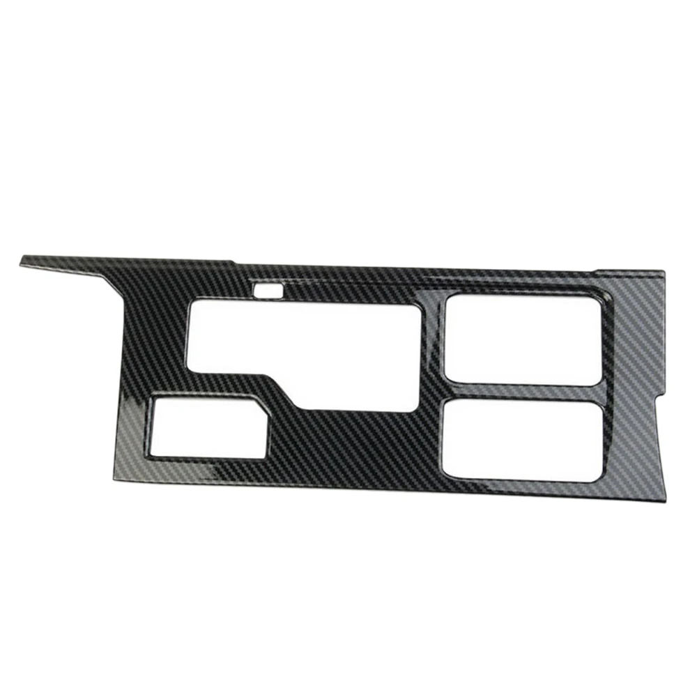 

Для Toyota-Tundra 2022, украшение для автомобильной коробки передач из углеродного волокна ABS, декоративная крышка, наклейки