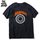 COOLMIND, 100% хлопок, повседневная мужская футболка с коротким рукавом, крутая летняя свободная баскетбольная Мужская футболка с круглым вырезом, Мужская футболка, мужские футболки