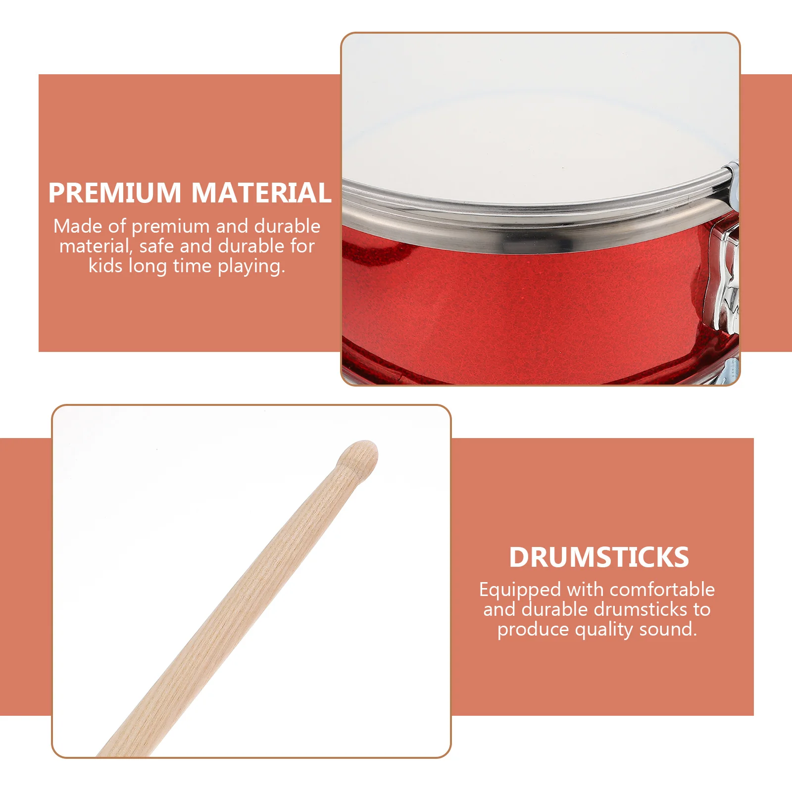 Бубни для взрослых музыкальные инструменты малый барабан детская игрушка бас