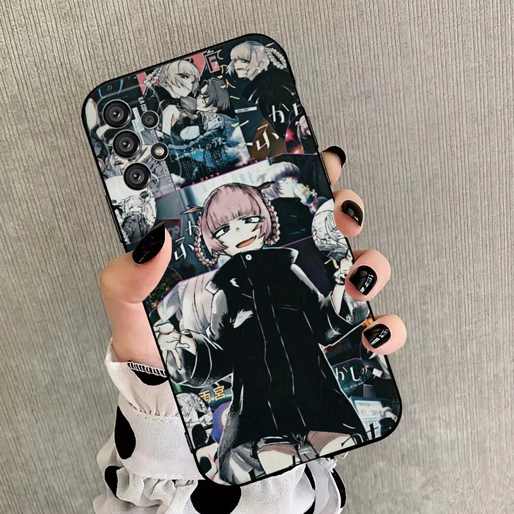 Чехол для телефона Nazuna Nanakusa Samsung Galaxy A20 A21s A22 A31 A32 A52 A53 A72 73 A80 A91 Мягкий черный чехол