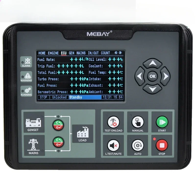 Пульт дистанционного управления генератором ATS AMF DC72D Mebay