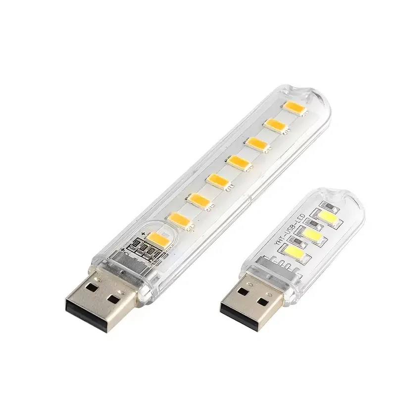 

HMTX Christmas Lights, Christmas Decoration Reading Light For Book Mini Portable USB Led Light 5V Bright Desk Lamp Power Noteboo