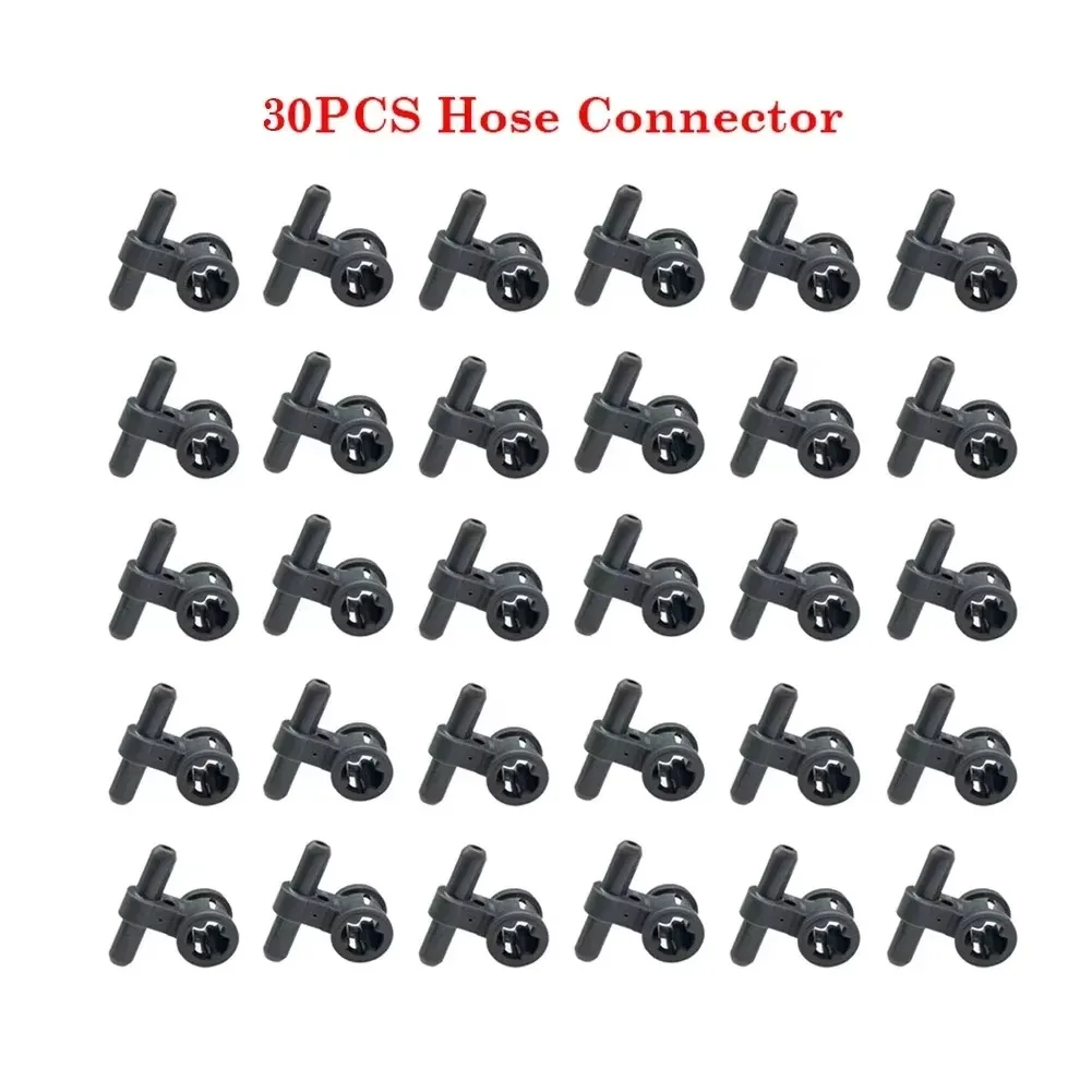 Детали кирпича MOC Technic двухсторонний соединитель вала сжатого воздуха