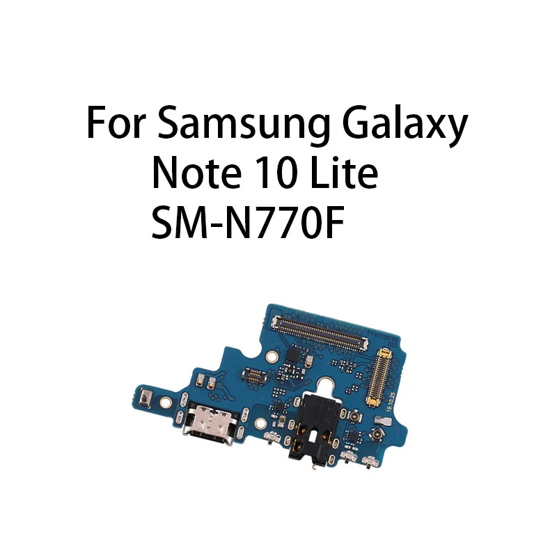 Зарядный гибкий кабель для Samsung Galaxy Note 10 Lite / SM-N770F USB разъем для зарядки док-станции зарядная плата гибкий кабель