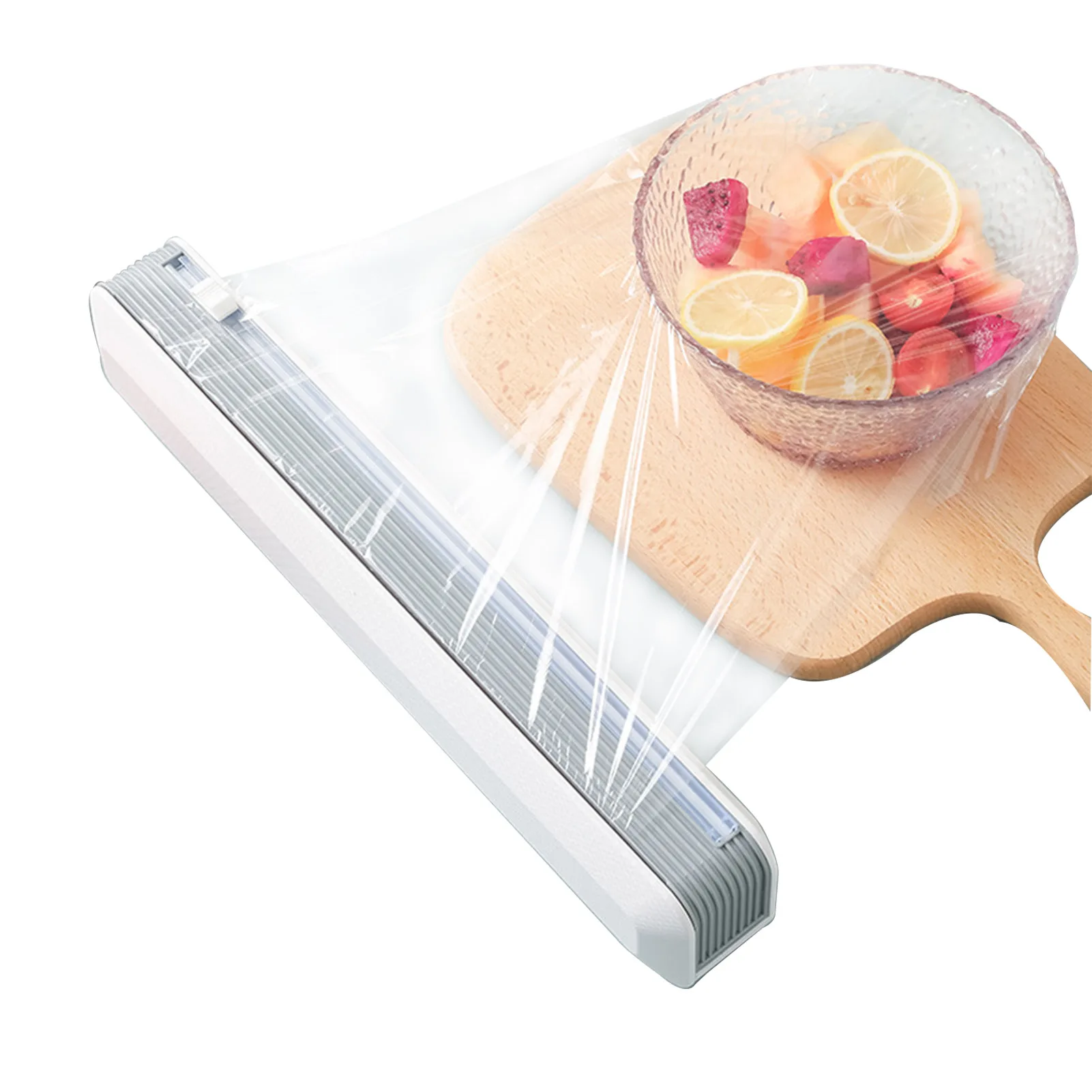 

Многоразовый диспенсер для пищевой пленки с ползунковым ремешком органайзер для пищевой пленки для кухонного ящика