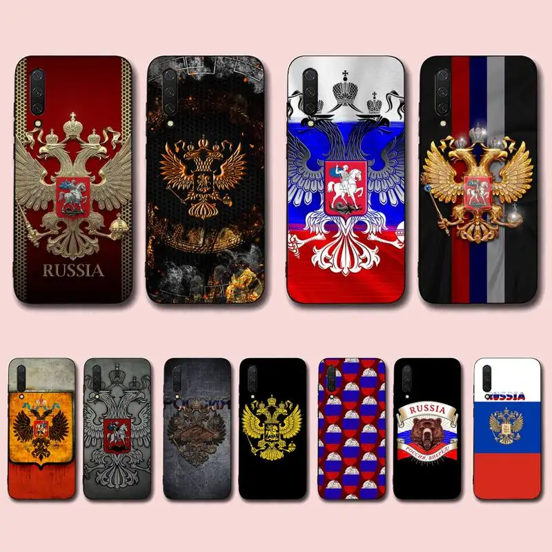 

Russia Russian Flags Emblem Phone Case for Xiaomi mi 5 6 8 9 10 lite pro SE Mix 2s 3 F1 Max2 3
