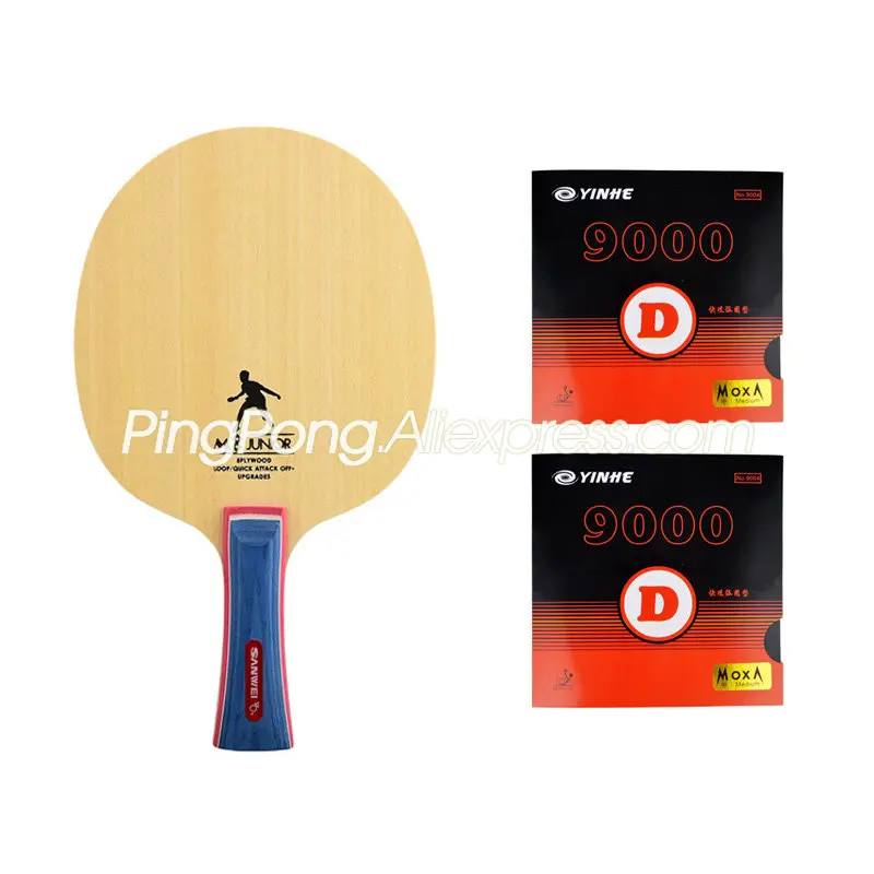 

(Pre-assembled) Original SANWEI M8 Table Tennis Racket with Rubber (YINHE 9000D) Handmade Ping Pong Bat