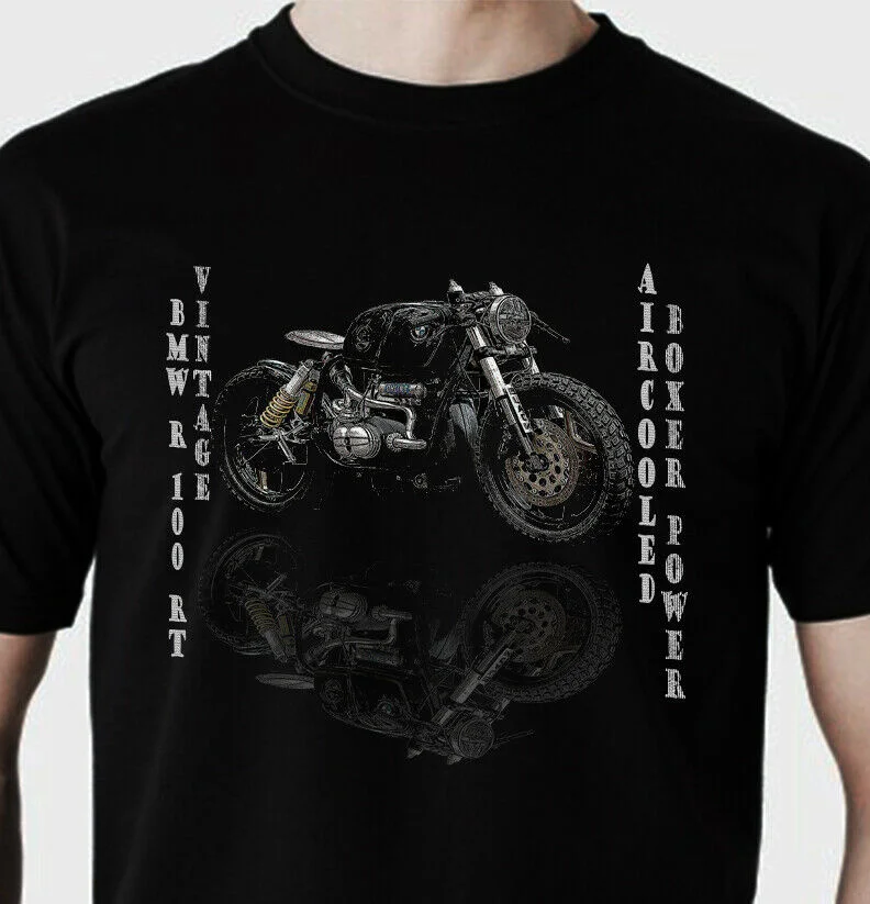 

Motorcycle Aircooled Boxer Power R100 Motorrad Oldschool 2019 New Brand T Shirt Men Short Sleeve Funny Casual Homme T Shirt