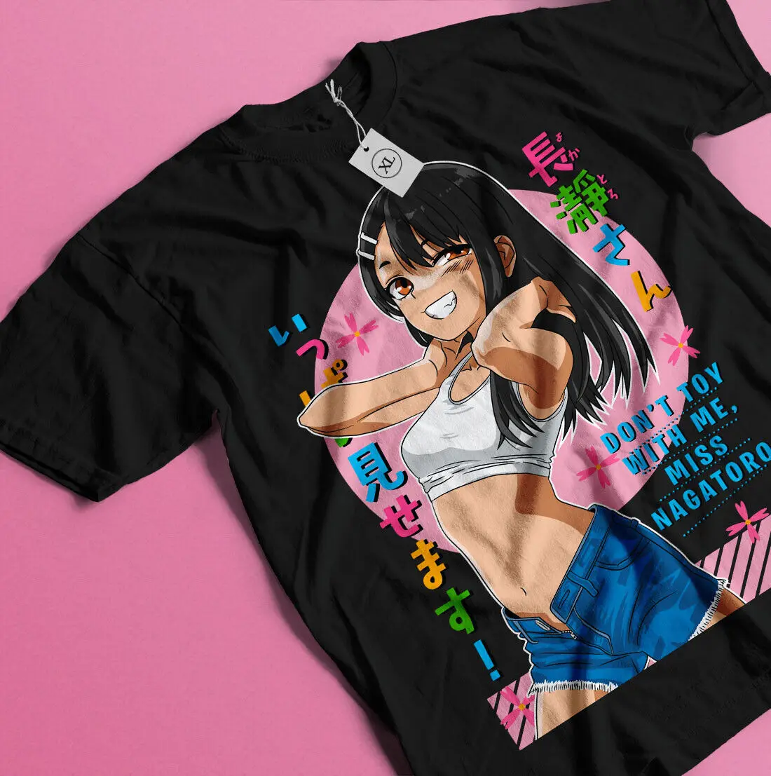 Футболка Miss Nagatoro Don't Toy With Me Kawaii хентай аниме Girl рубашка все размеры