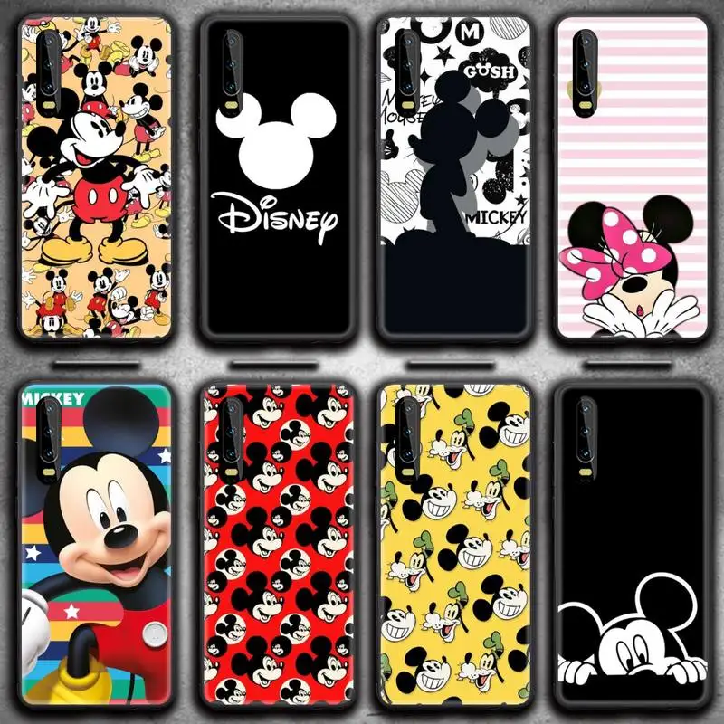 

Mickey Mouse Minnie Mouse Phone Case for Huawei P20 P30 P40 lite E Pro Mate 40 30 20 Pro P Smart 2020
